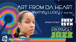 Whitney @lucky_dances perform on Friday @hartfordjazz_ghfj 8/15/2022