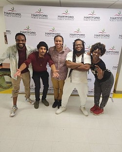 Global Comm Academy Performance: Kemauli, Rapoet, Versatile Poetic, Asaad Jackson, Ginette Christie